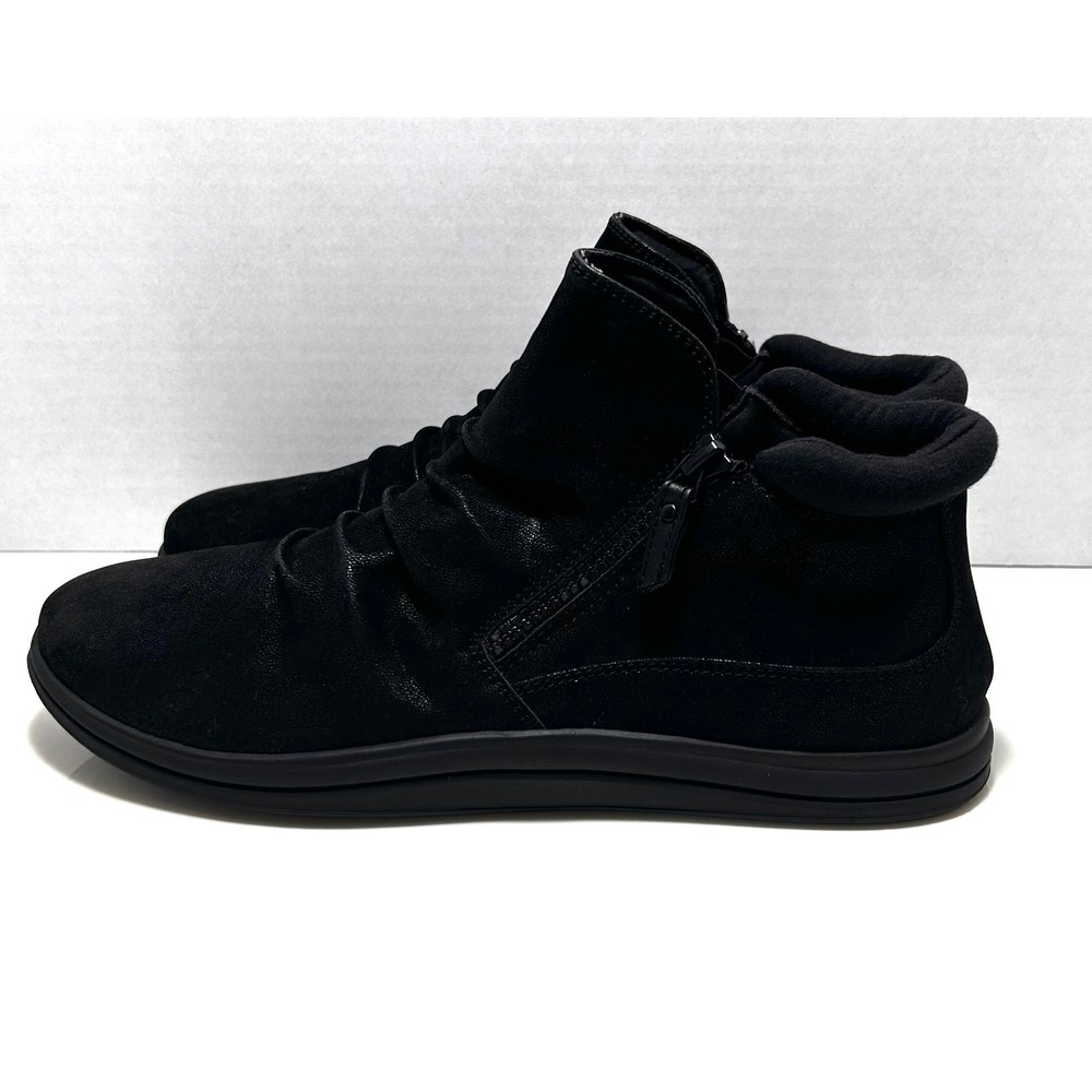 Black Clarks Breeze Range Ankle Boots Womens Size 11 Wide NWT- NO BOX